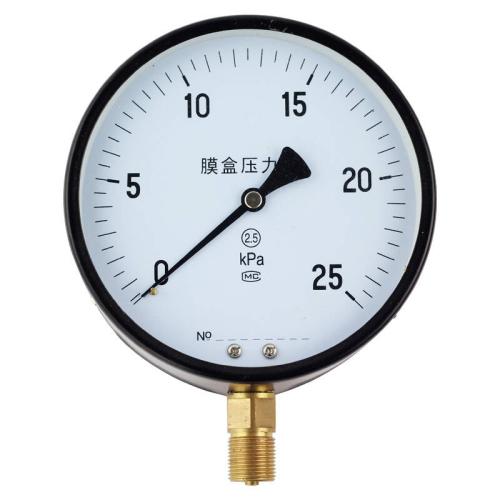 YE-100、150膜盒壓力表